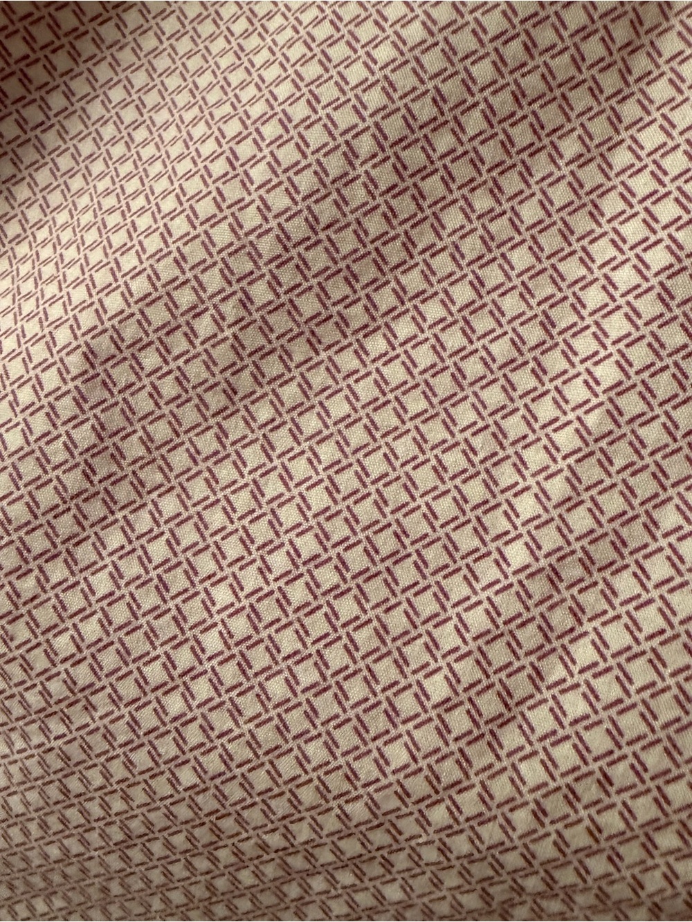 Van Heusen Lavender Micro-Pattern Dress Shirt - Picture 5 of 6